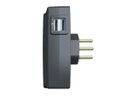 Ver imagem 3 de Acessorios Sms 62332 Carregador 2 USB + 2 Tomadas Preto