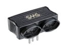 Ver imagem 1 de Acessorios Sms 62332 Carregador 2 USB + 2 Tomadas Preto
