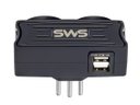 Ver imagem 2 de Acessorios Sms 62332 Carregador 2 USB + 2 Tomadas Preto