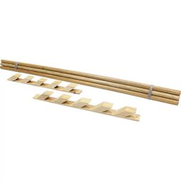 Jogo de Tacos Madeira com 5 Bastoes e Suporte Pangue - 1