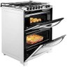 Fogão de Piso Electrolux 76Dpb 5 Bocas com Duplo Forno, Timer, Branco - 220V - 3