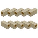 Ver imagem 2 de EMENDA PARA RJ45 TIPO CAT5 - PC / 10