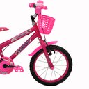 Ver imagem 2 de Bicicleta Feminina ARO 16 Fadinha - 310150 - ROSA - Rosa