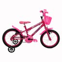 Ver imagem 1 de Bicicleta Feminina ARO 16 Fadinha - 310150 - ROSA - Rosa