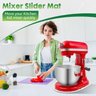 Jayobgo Mixer Slider Mat para Kitchen Aid 5-8 Qt, Estampado - 6