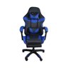 Kit 2 Cadeiras Gamer Stillus Ergonômica com Apoio para Os Pés Azul - 5
