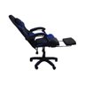 Kit 2 Cadeiras Gamer Stillus Ergonômica com Apoio para Os Pés Azul - 4