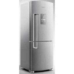Geladeira / Refrigerador 422 Litros Brastemp 2 Portas Frost Free Inverse Inox - Bre50nkana - Platinu - 2