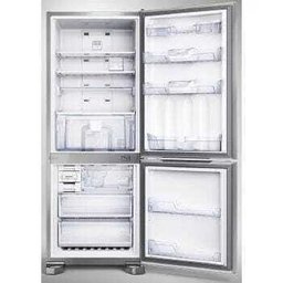 Geladeira / Refrigerador 422 Litros Brastemp 2 Portas Frost Free Inverse Inox - Bre50nkana - Platinu - 1