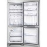 Geladeira / Refrigerador 422 Litros Brastemp 2 Portas Frost Free Inverse Inox - Bre50nkana - Platinu - 1