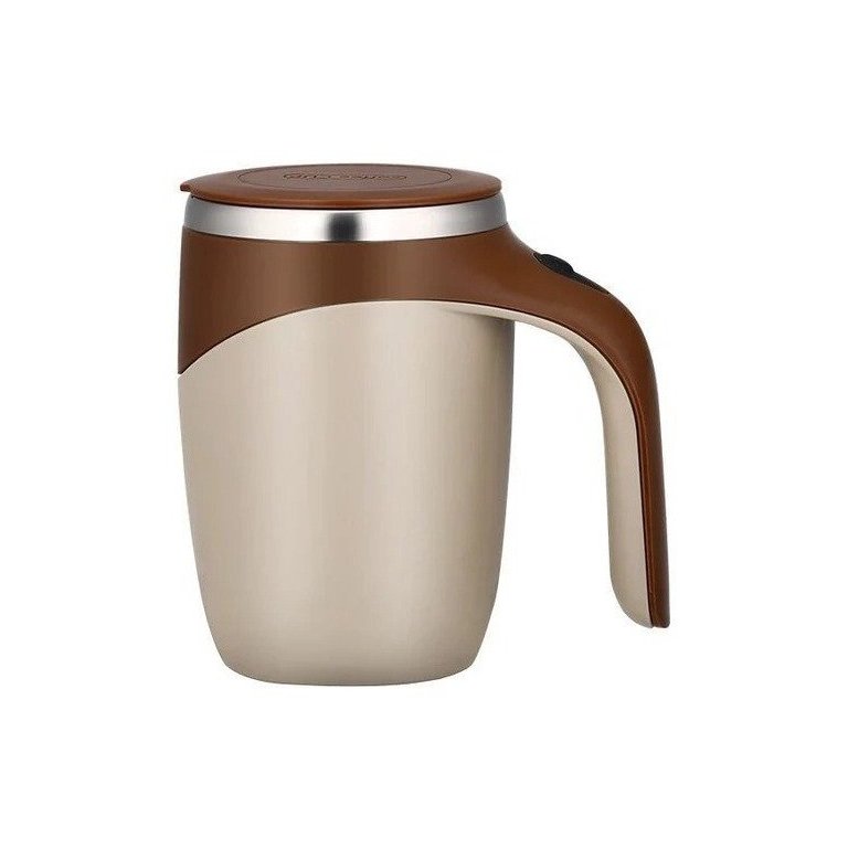 Caneca Mixer Automática Inox Misture suas Bebidas Facilmente