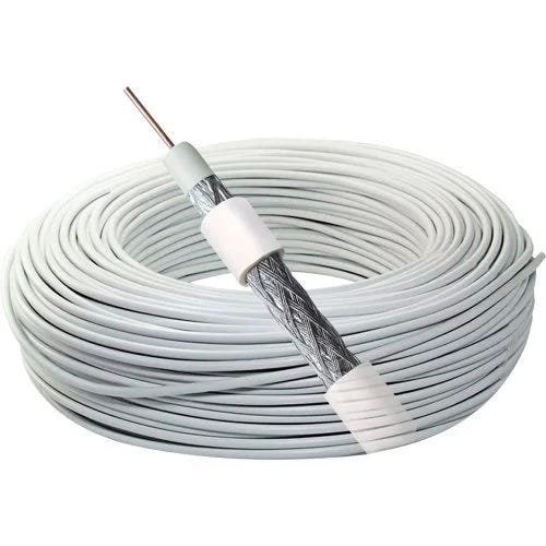Coaxial 06 Trancado 95% Branco Bobina 300M Megatron - 1