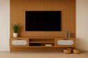 Ver imagem 5 de Painel para Tv 55 Polegadas Ripado Rack Incluso Todo em Mdf:nature