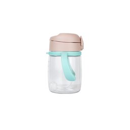 Copo de Transição com Canudo Colors Neutro – 220ml, Antivazamento - 2
