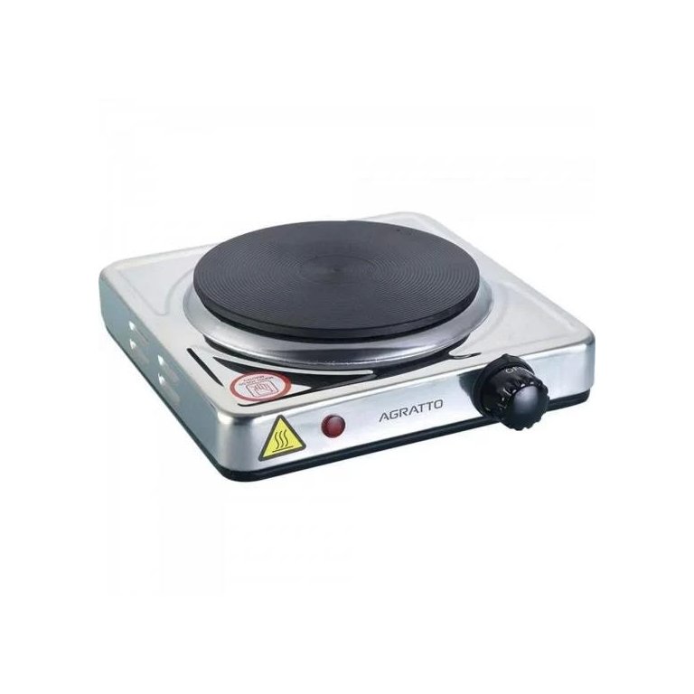 Fogão Elétrico 1500w 127v Fma01 Cinza Agratto