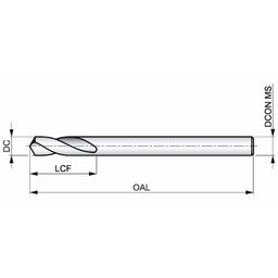 Broca para Chapas de Metal - Med. 3mm - 10 Peças - Din 1897 - A123 - 3 Broca para Chapas de Metal - Med. 3mm - 10 Peças - Din 1897 - A123 - 3