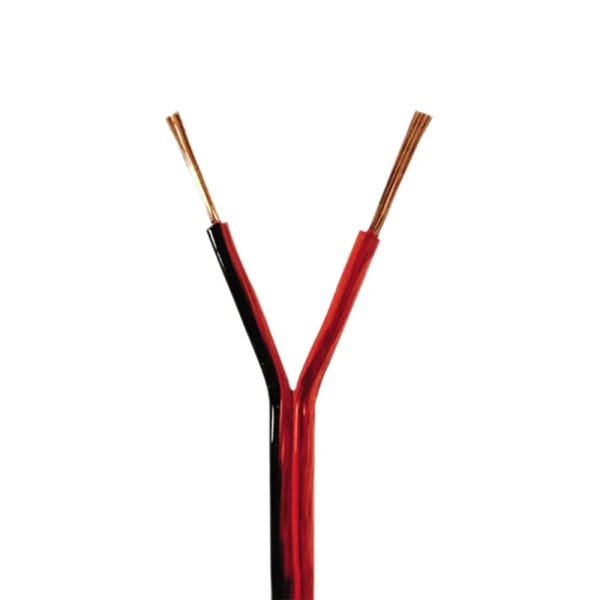 Cabo Bicolor Vathisa 2X20 0,50 MM  Vermelho 100 Metros - 1