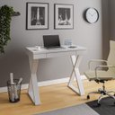 Ver imagem 1 de Escrivaninha Mesa de Estudos para Notebook Veneza Ii Branco
