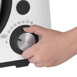 Batedeira ARNO Planetaria Deluxe Tigela INOX 8 Velocidades - SX84 - BRANCO/INOX/PRETO - 220 VOLTS - 6