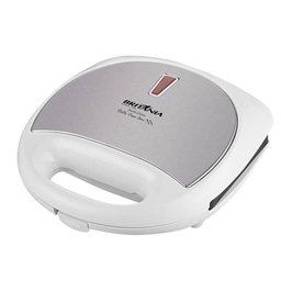 Sanduicheira Britânia Bello Pane, 750w, 110v - Branco e Inox - 2