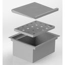 Ver imagem 2 de Porta Esponja E Sabão Inox  Cozix