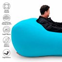 Ver imagem 4 de Puff Poltrona Grande Senso Ergonômico Luxo Malha Fria Poliamida Micropérolas Eps 3mm Good Pufes