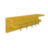 Prateleira Temperos Utensílios e Panelas Cozinha Estilo Industrial Amarelo Laca - 3