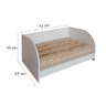 Berço Cama Pet para Cães e Gatos com Colchão Pequeno e Médio Porte - 4