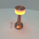 Ver imagem 3 de Luminaria Decorativa Enfeite de Mesa Led Usb Home&co Metal 21x9x9cm Cobre