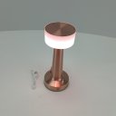 Ver imagem 4 de Luminaria Decorativa Enfeite de Mesa Led Usb Home&co Metal 21x9x9cm Cobre