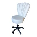 Ver imagem 1 de Cadeira Mocho Pétala Corino Bege - In9 Decor