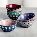 Ver imagem 3 de Cj De 2 Bowls 12Cm Em Acrilico Laranja Le Murrine - Guzzini
