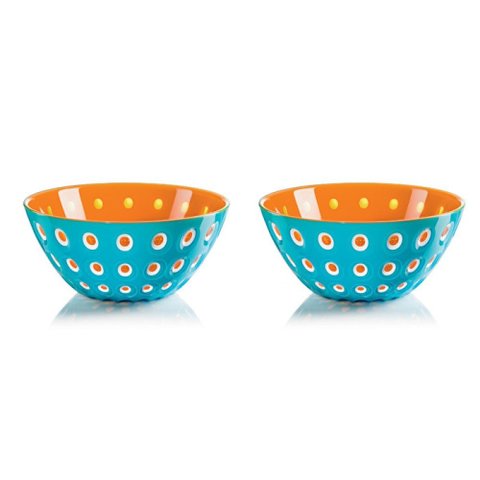 Cj De 2 Bowls 12Cm Em Acrilico Laranja Le Murrine - Guzzini