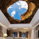 Ver imagem 1 de Adesivo Decorativo de Teto Buraco com Céu