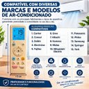 Ver imagem 4 de Controle Remoto para Hi Wall Inverter Midea Ecomaster 42EZVCA09M5