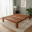 Ver imagem 3 de Cama Viúva Padrão Penafort 128x188x35 Cor Imbuia