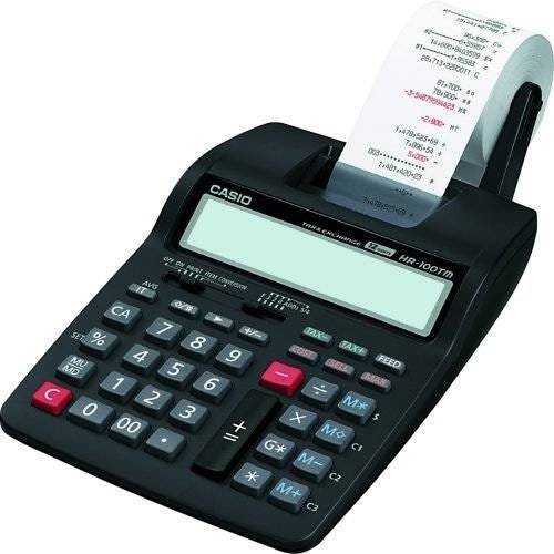 Calculadora Casio Com Impressora, 12 Dígitos Hr-100Tm Casio ...