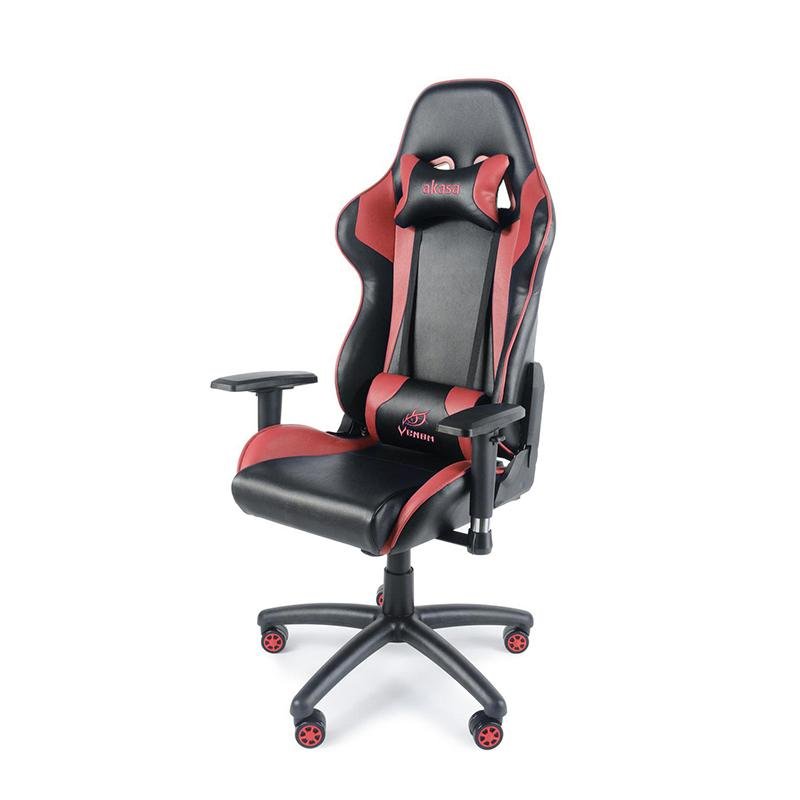 Cadeira Gamer com Encosto Akasa Venom Sgc20 Agch02Rd Vermelha/Preto - 3
