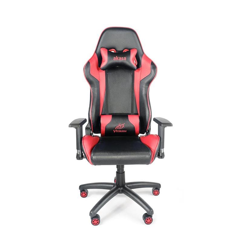 Cadeira Gamer com Encosto Akasa Venom Sgc20 Agch02Rd Vermelha/Preto - 1