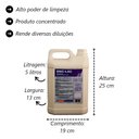 Ver imagem 3 de Kit 2 Detergente Neutro Concentrado Dnclac Profissional 5L