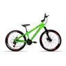 Bicicleta Aro 26 Venzo FX3 21V Index Freio A Disco Verde - 1