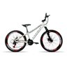 Bicicleta Aro 26 Venzo FX3 21 V Index Freio H. Vmax Branco - 1