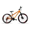 Bicicleta Aro 26 Venzo FX3 21V Shimano Freio A Disco Laranja - 1
