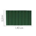 Ver imagem 2 de Painel Estofada Líbia 140CM Casal Suede Verde - D A DECOR