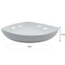 Fruteira Legumeira de Mesa 3,5L - Trio Colors - Branco - 5