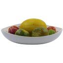 Ver imagem 1 de Fruteira Legumeira de Mesa 3,5L - Trio Colors - Branco