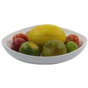 Ver imagem 3 de Fruteira Legumeira de Mesa 3,5L - Trio Colors - Branco