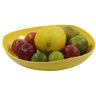 Fruteira Legumeira de Mesa 3,5L - Trio Colors - Amarelo - 3