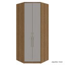 Ver imagem 1 de Guarda Roupa Modulado 02 Portas 234cm 02 Gavetas Canto Closet Setiba