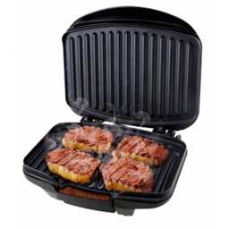 Grill Britânia Plus, Placas antiaderentes inclinadas, Preto - 110V - 2